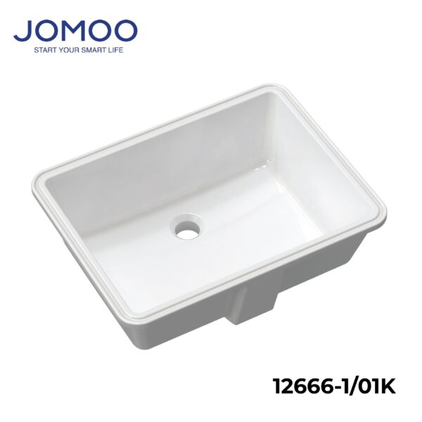 12666-1/01K CHẬU RỬA MẶT LAVABO ÂM BÀN JOMOO