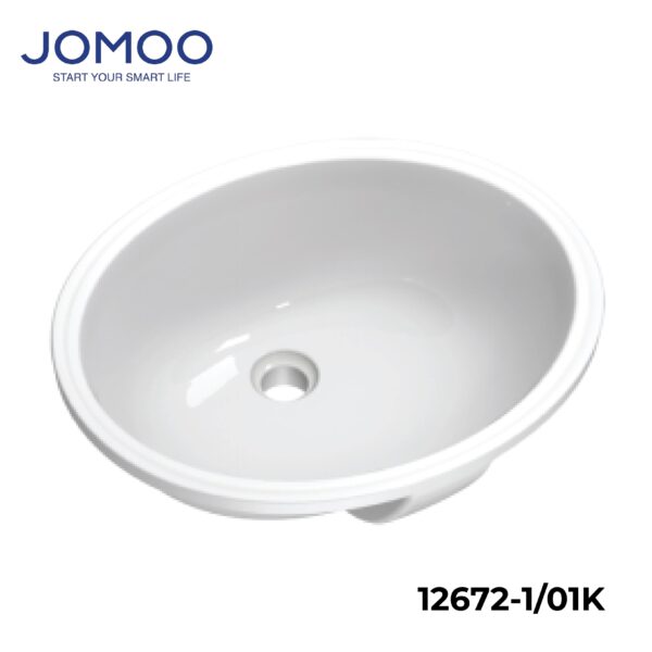 12672-1/01K CHẬU RỬA MẶT LAVABO ÂM BÀN JOMOO