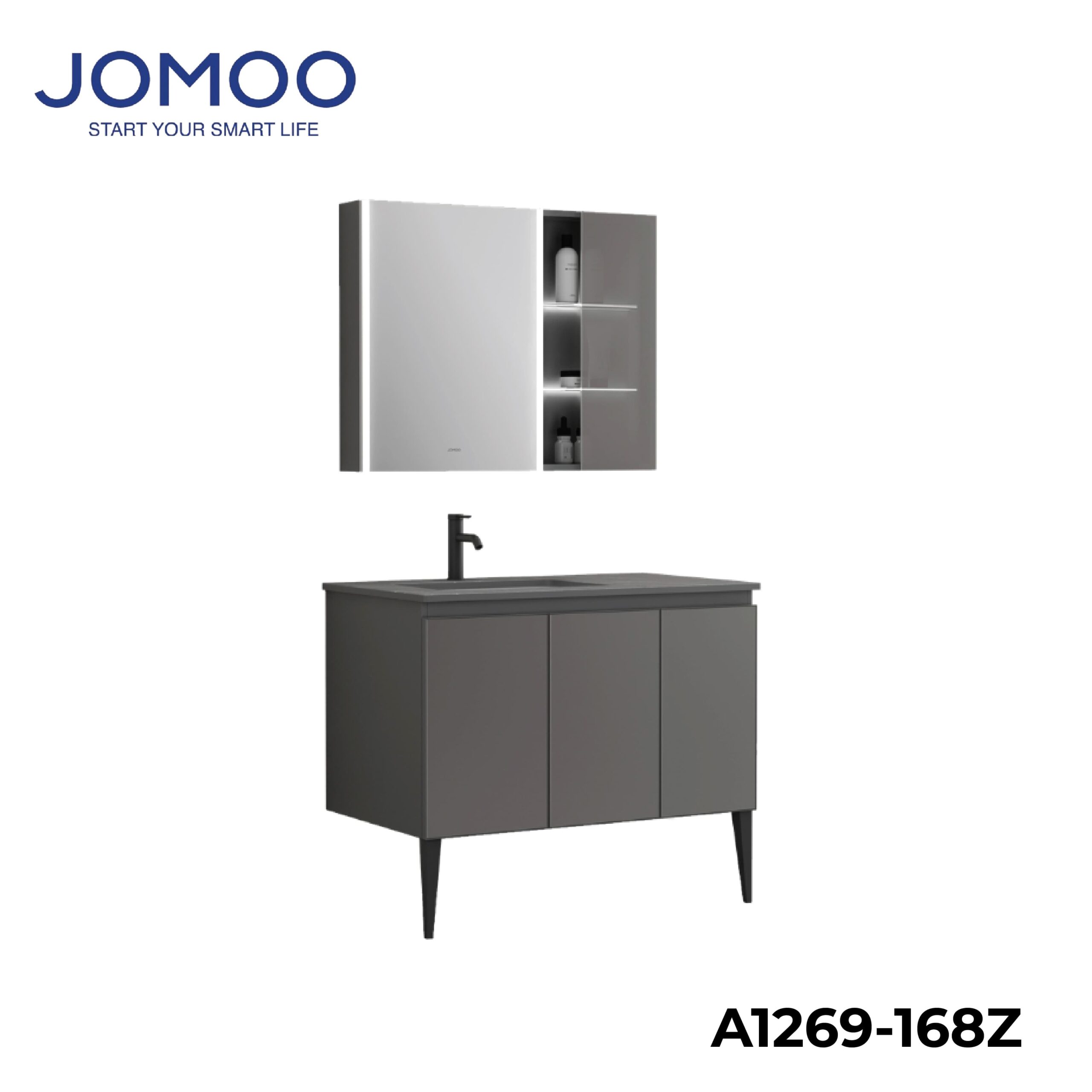 A1269-168Z Tủ Chậu Đứng JOMOO
