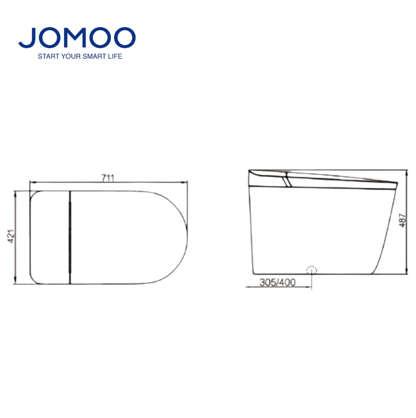 ZD9640 Bàn Cầu Thông Minh JOMOO - Ảnh 3