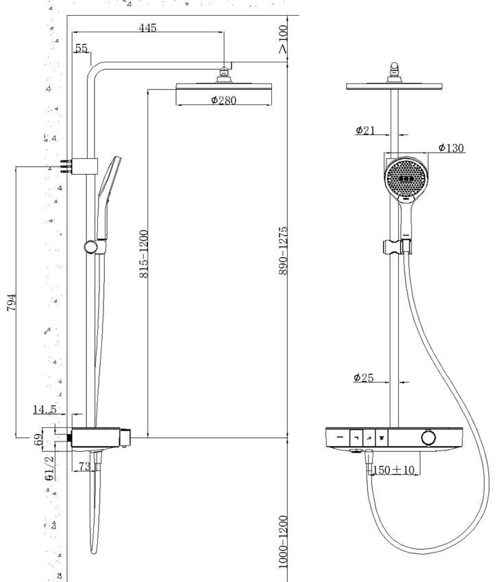 26178-624/EB Sen Cây Bàn Nhiệt Độ JOMOO - Ảnh 3