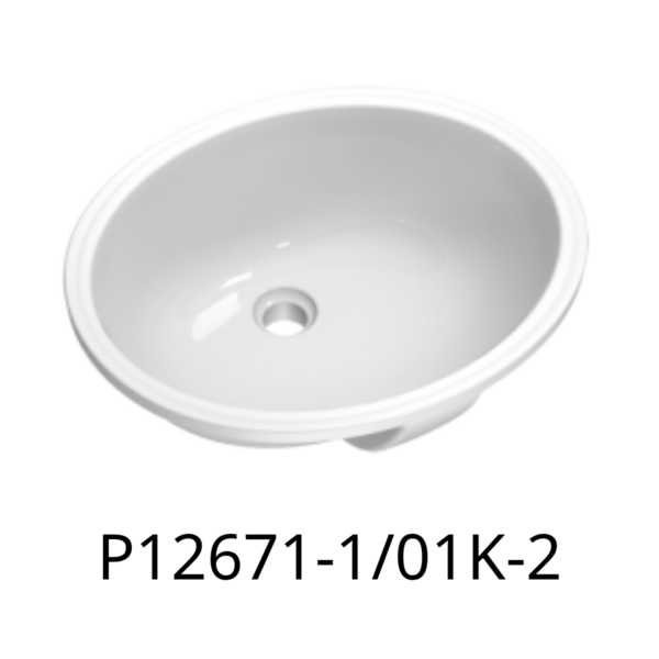 Chậu RM âm bàn JOMOO P12671-1/01K-2