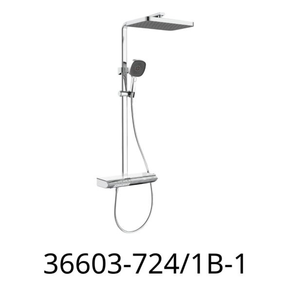 Sen cây nhiệt độ  tự động tẩy cặn phím đàn JOMOO 36603-724/1B-1 ( có vòi phụ, màn hình led hiển thị nhiệt độ)