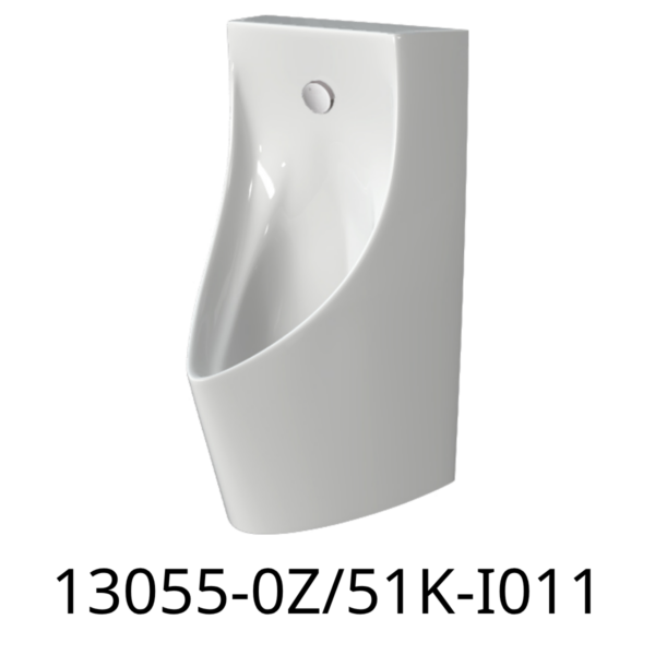 Tiểu nam treo tường JOMOO 13055-0Z/51K-I011 KT 650*350*360mm cấp trên