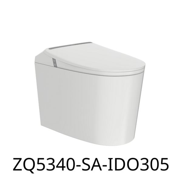 Bàn cầu bán thông minh JOMOO ZQ5340-SA-IDO305 dùng điện ( tự động xả,sưởi ấm nắp ngồi)