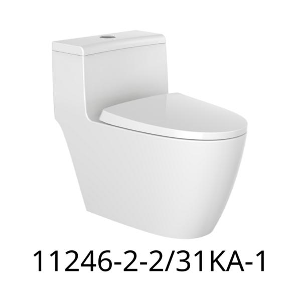 Bàn Cầu 1 khối JOMOO 11246-2-2/31KA-1 ( đã bao gồm dây cấp, van góc) KT KT 755*440*640mm