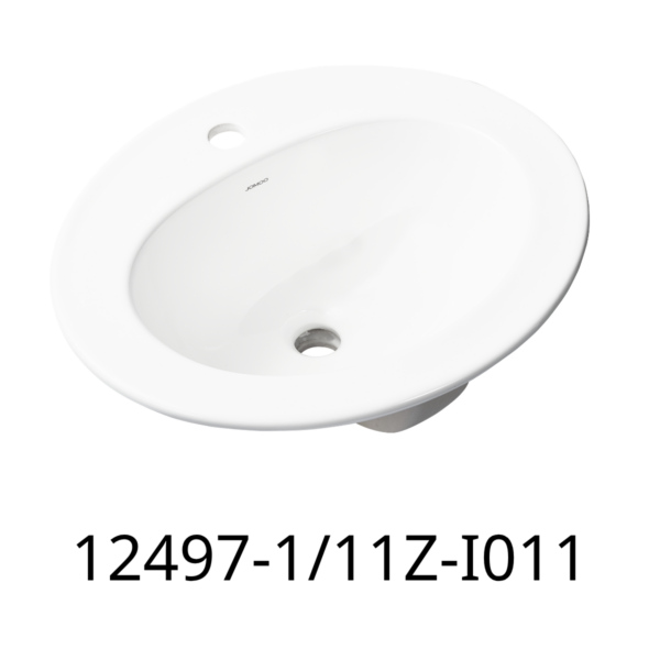 Chậu rửa mặt thả bàn JOMOO 12497-1/11Z-I011 KT 520*435*215mm