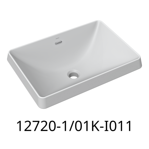 Chậu rửa mặt  dương vành JOMOO 12720-1/01K-I011 KT 535*385*175mm