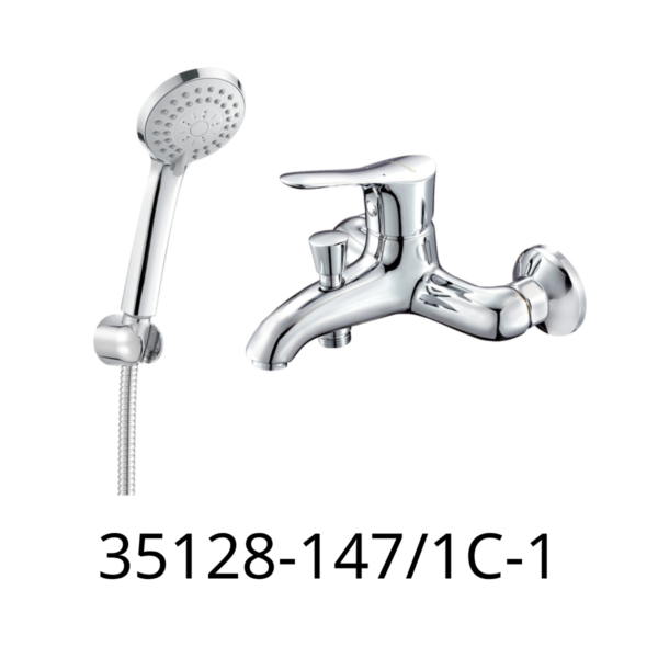 Củ sen tắm NL  JOMOO 35128-147/1C-1 ( đi kèm dây bát S82023 ép vỉ)