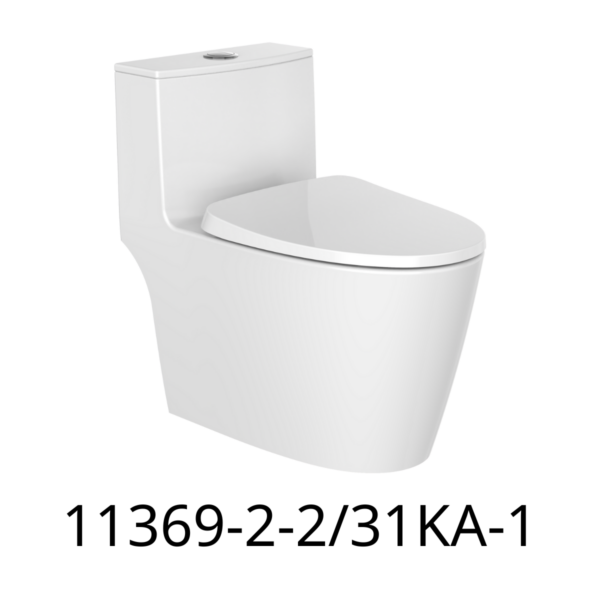 Bàn cầu 1 khối JOMOO 11369-2-2/31KA-1 ( kèm dây cấp, van góc) KT 700×365×690mm