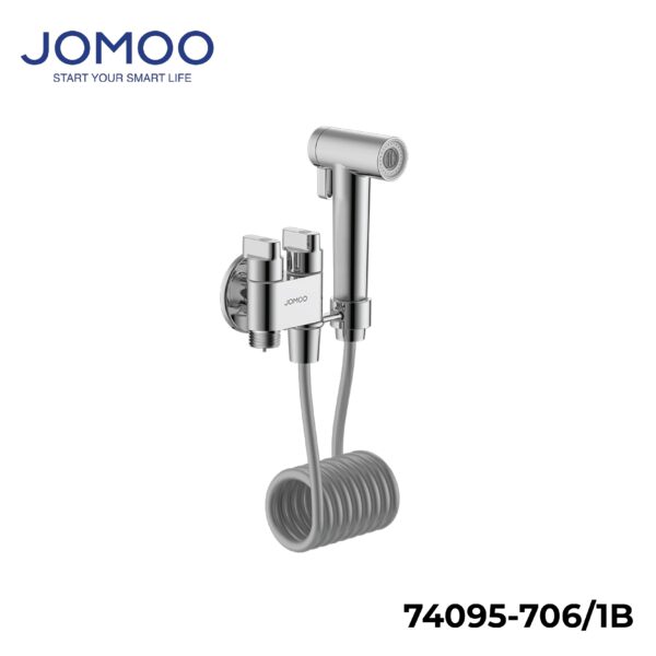 74095-706/1B Bộ Van Góc + Xịt Vệ Sinh JOMOO