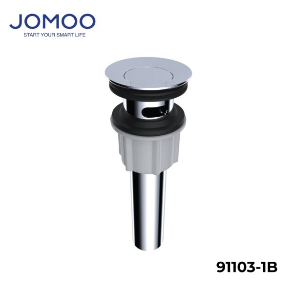 91103-1B Bộ Xả Chậu Dạng Nhấn Có Thoát Tràn Jomoo (Xi Phông)