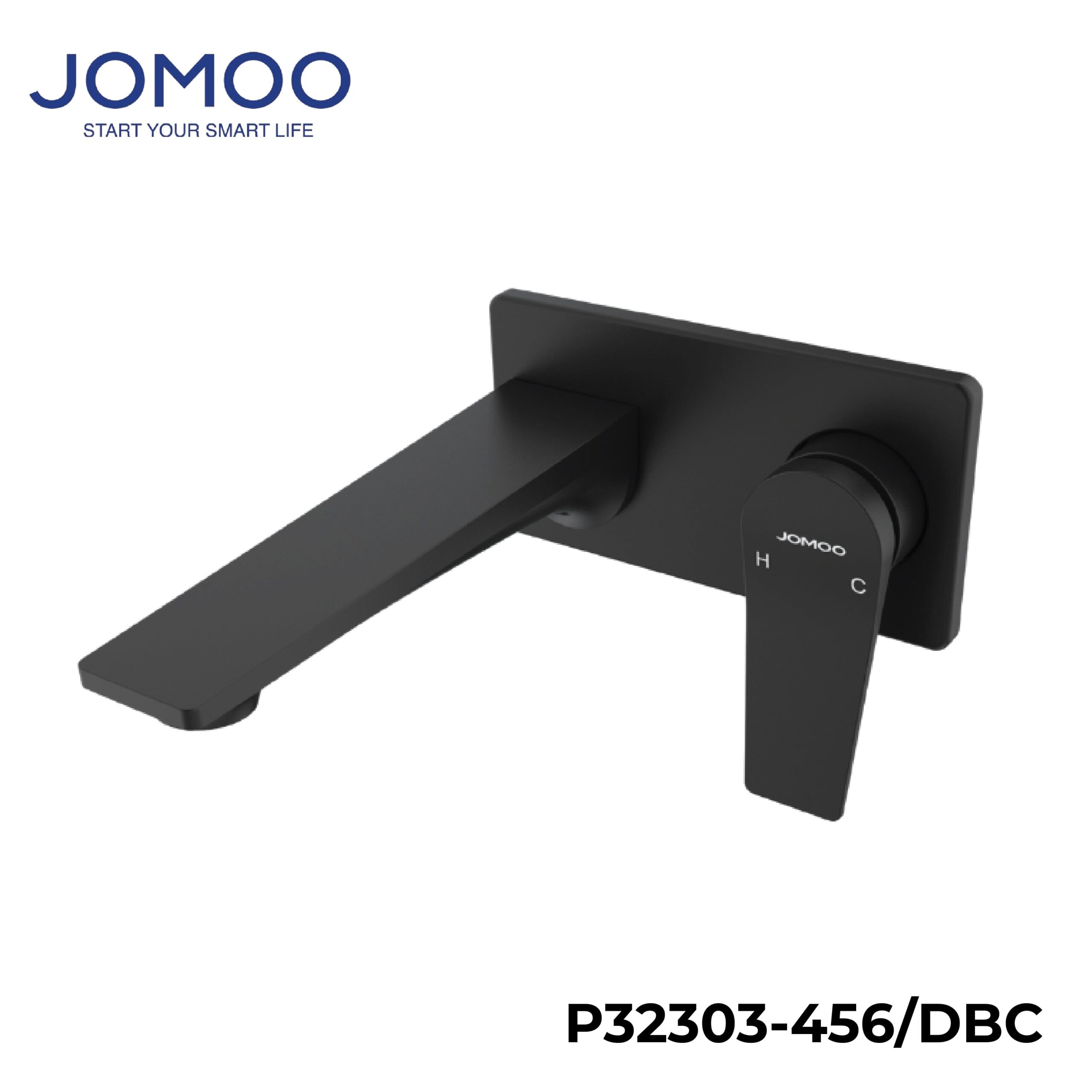P32303-456/DBC Vòi Chậu Nóng Lạnh Gắn Tường