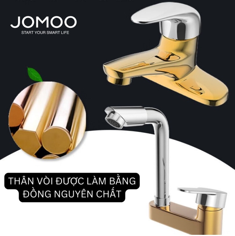P32360-147/1B Vòi Chậu Nóng Lạnh JOMOO - Ảnh 3