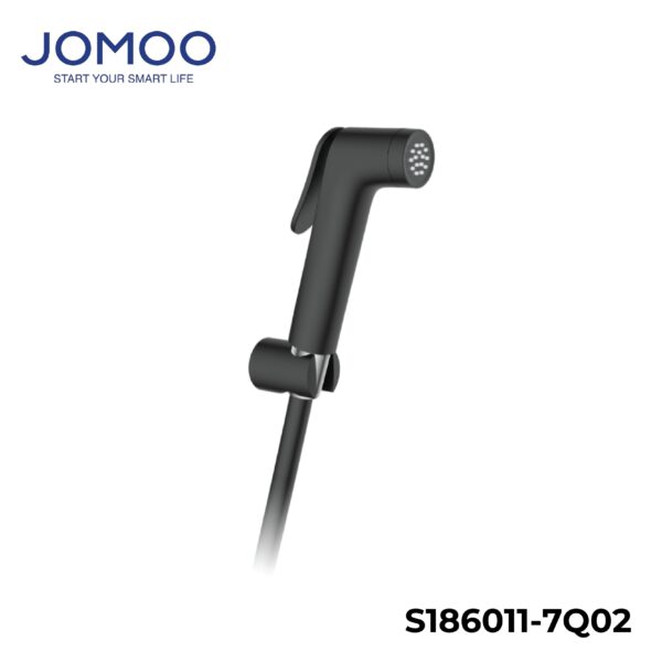 S186011-7Q02 Xịt Vệ Sinh Nhựa Mạ Đen JOMOO