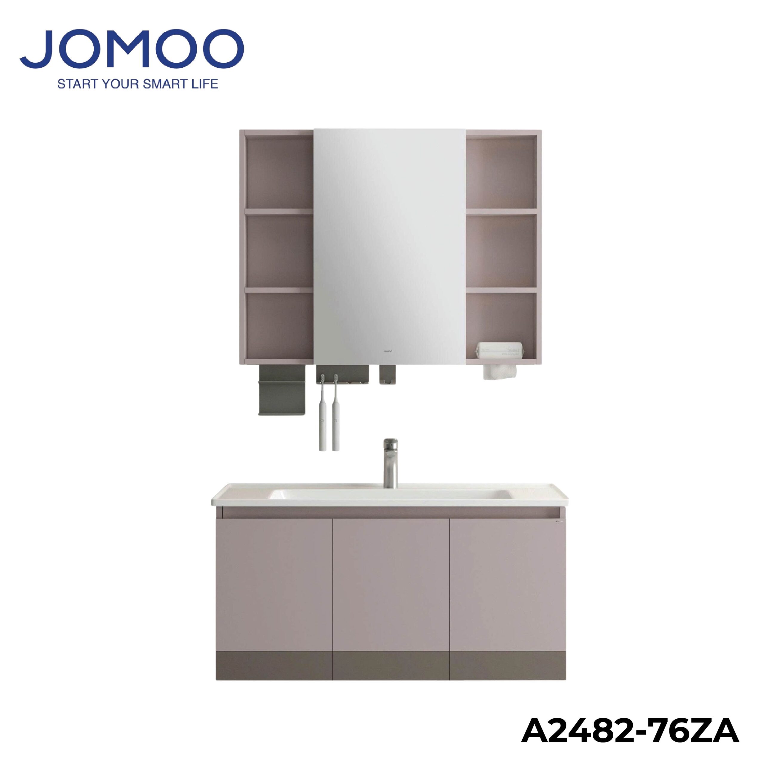 A2482-76ZA Tủ chậu treo tường JOMOO