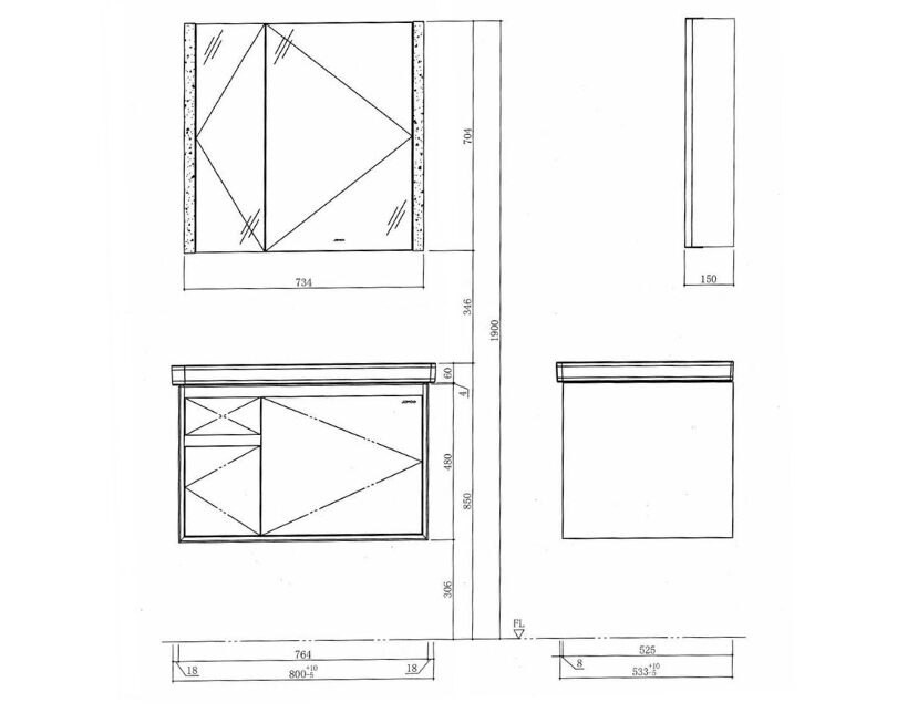 bản vẽ kỹ thuật A2475-14DL