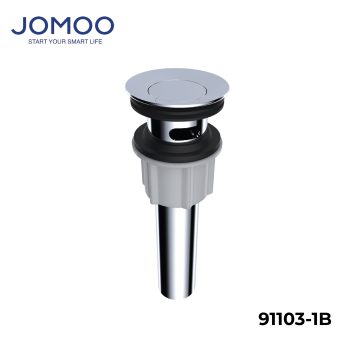 91103-1B Bộ Xả Chậu Dạng Nhấn Có Thoát Tràn Jomoo (Xi Phông)