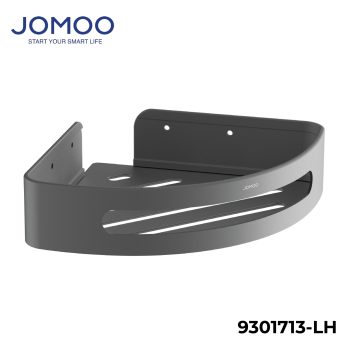 9301713-LH kệ góc đơn màu ghi xám JOMOO